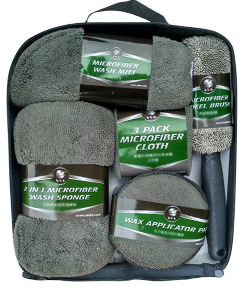 набор для автомойки 9пр. серый