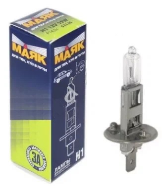 автолампа маяк h1