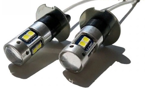 лампа светодиодная H3 10 smd-2