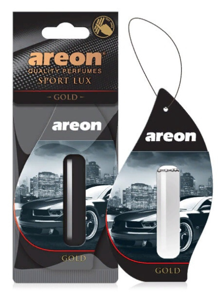 Ароматизатор AREON LIQUID Гель SPOTR LUX 5ml, gold