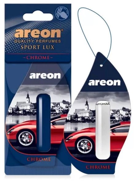 Ароматизатор AREON LIQUID Гель SPOTR LUX 5ml, chrome