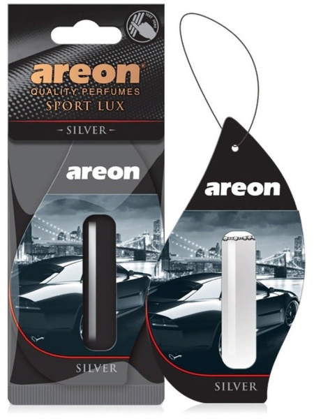 Ароматизатор AREON LIQUID Гель SPOTR LUX 5ml, silver