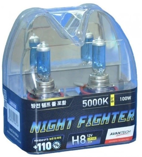 автолампа avantech h8 5000k
