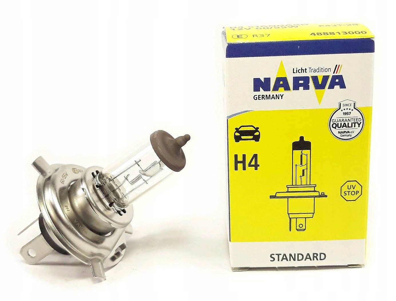 Автолампа narva h4