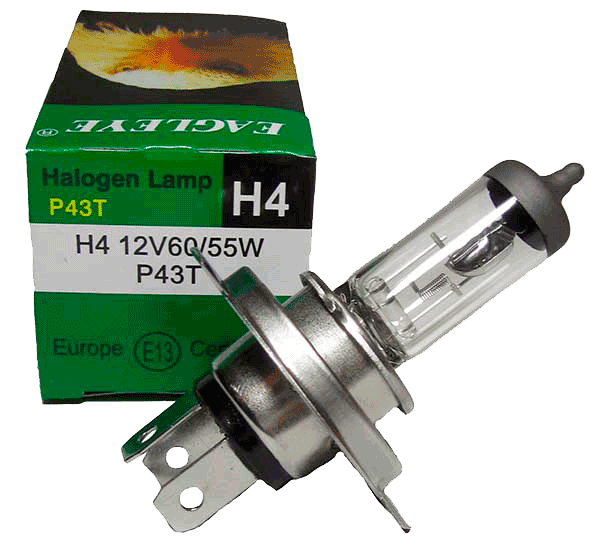 4121 H4 12V 60 55W